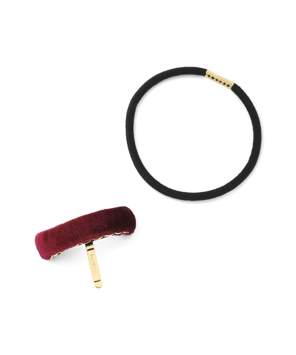 ベロアラインポニーフック