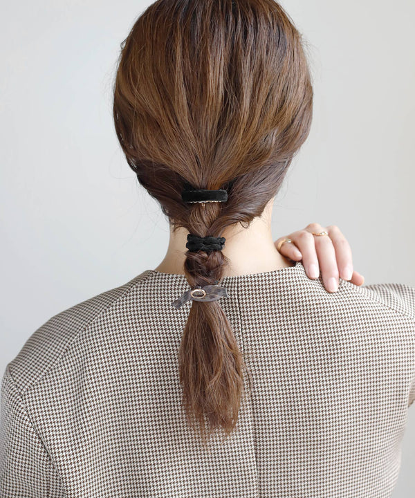 ベロアラインポニーフック