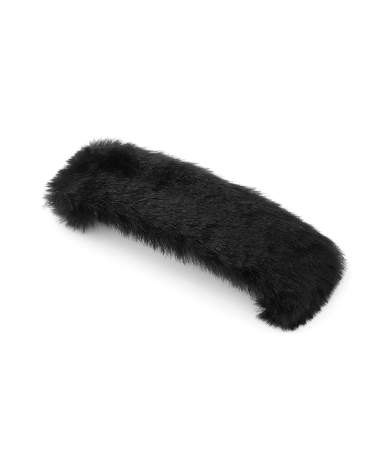 Eco Fur Square Barrette
