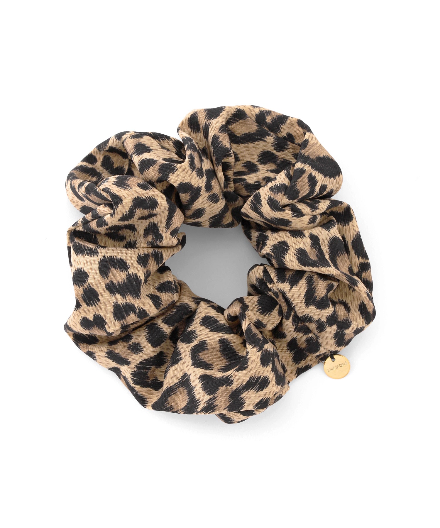 ANEMONE】レオパード柄シュシュ｜アネモネ・シエナロゼ