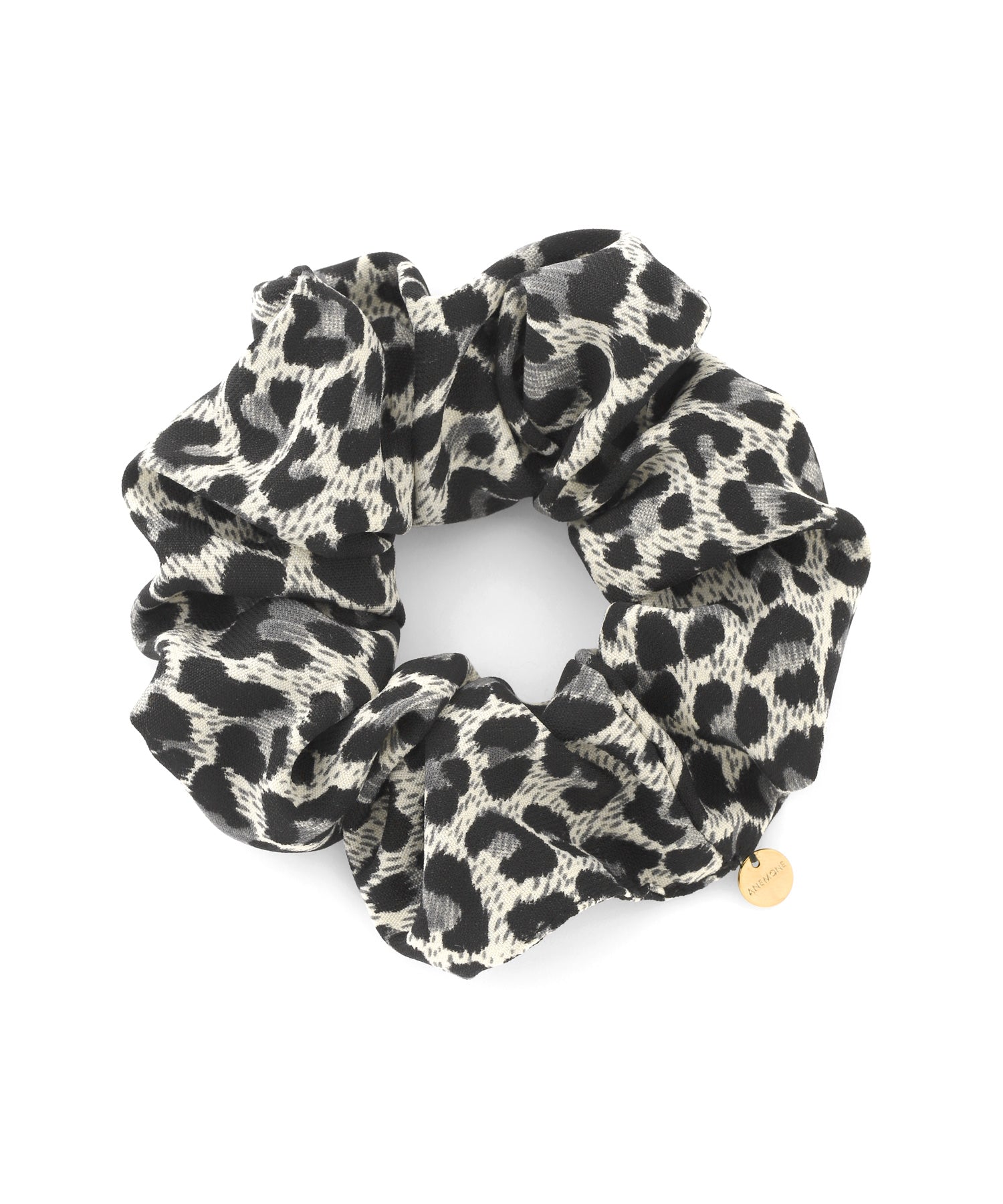 ANEMONE】レオパード柄シュシュ｜アネモネ・シエナロゼ・ミミサン