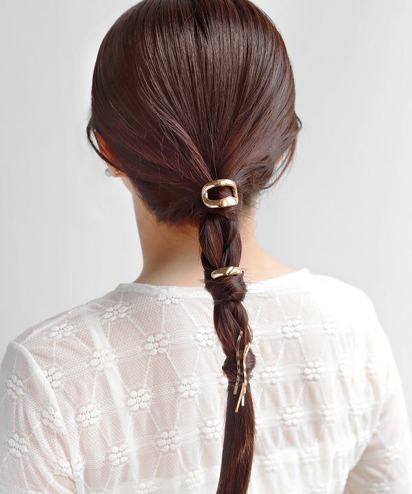 【オンライン限定】メタルポニーフック×ヘアピンセット