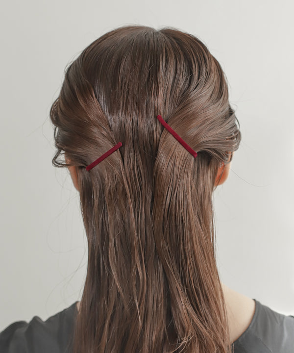 フロッキーヘアピン[2本セット]