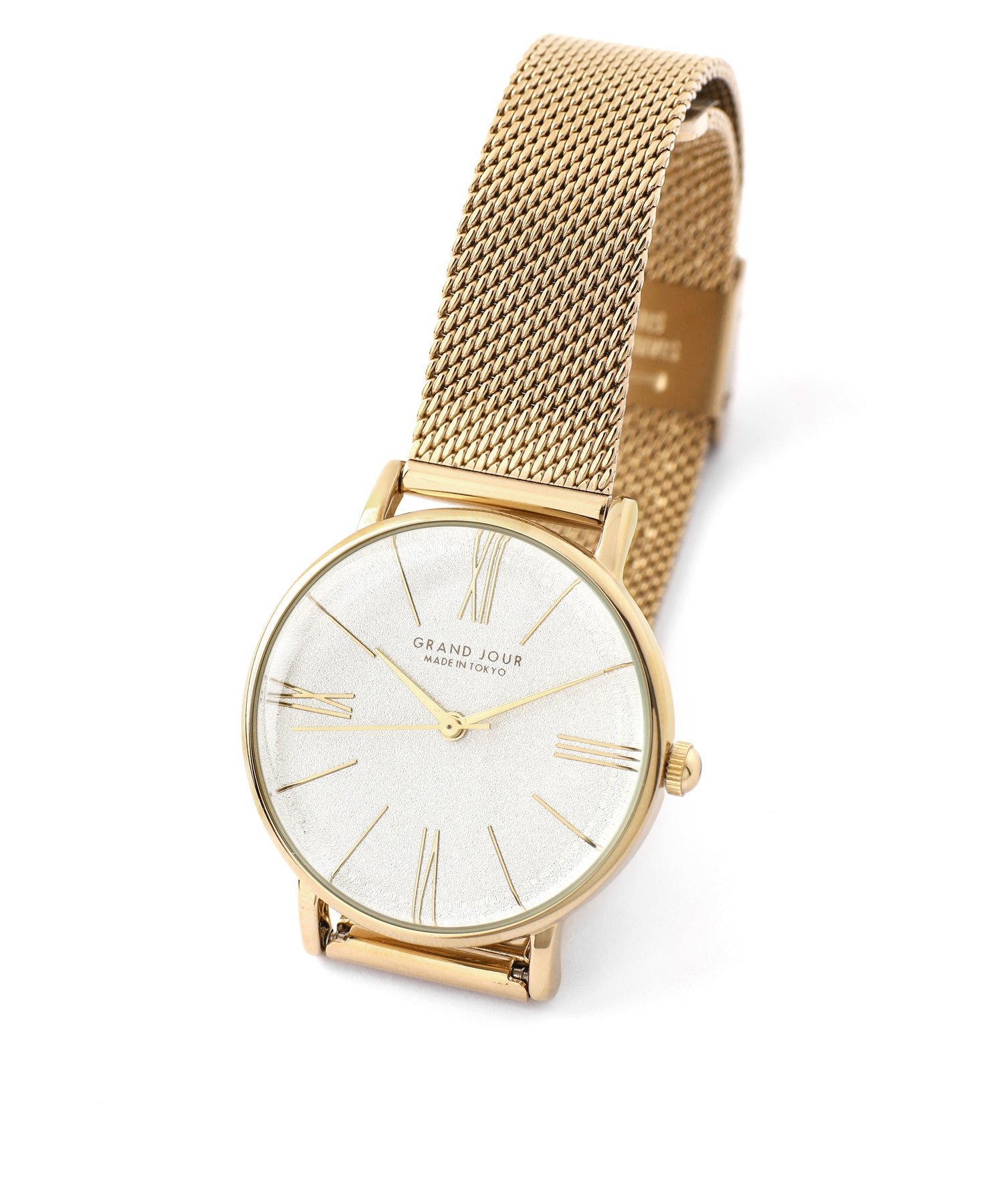 【ゴールドアメリカンレジェンド】ヴァイオレットミンク　ジョゼフィーヌ　11サイズ ANEMONE】【GRAND JOUR】ラウンドフェイスウォッチ｜アネモネ