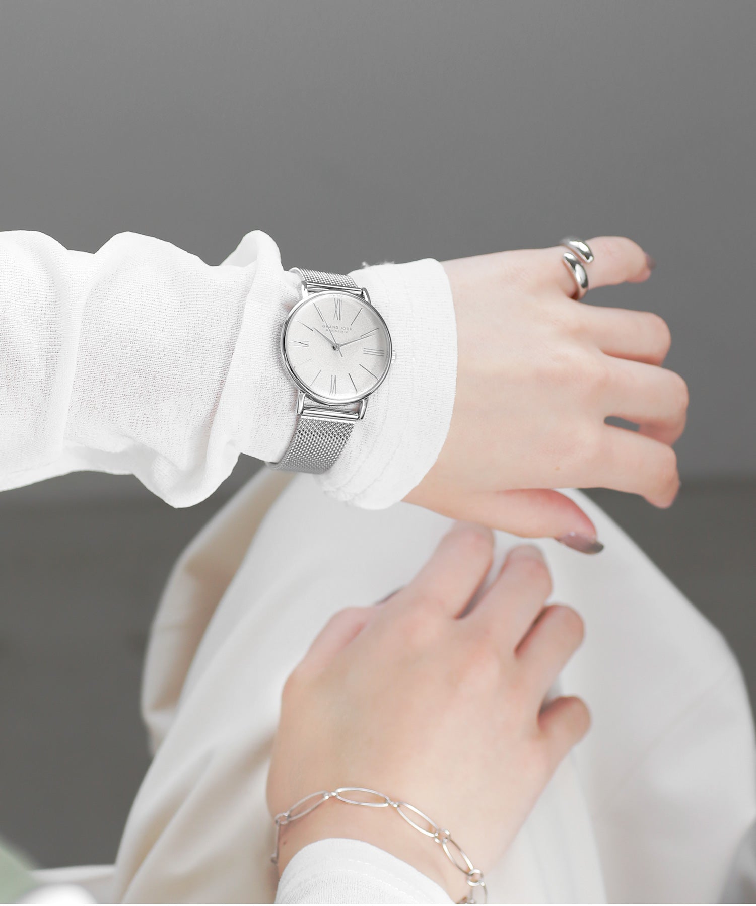 ANEMONE】【GRAND JOUR】ラウンドフェイスウォッチ｜アネモネ