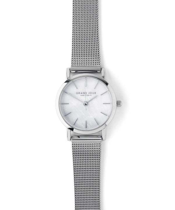 【GRAND JOUR】シェルラウンドフェイスウォッチ
