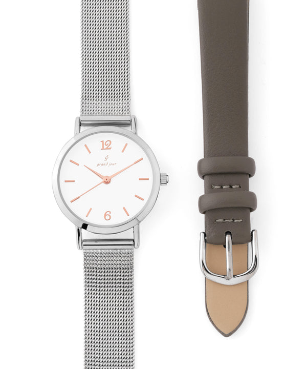 【GRAND JOUR】ラウンドフェイス2WAYウォッチ