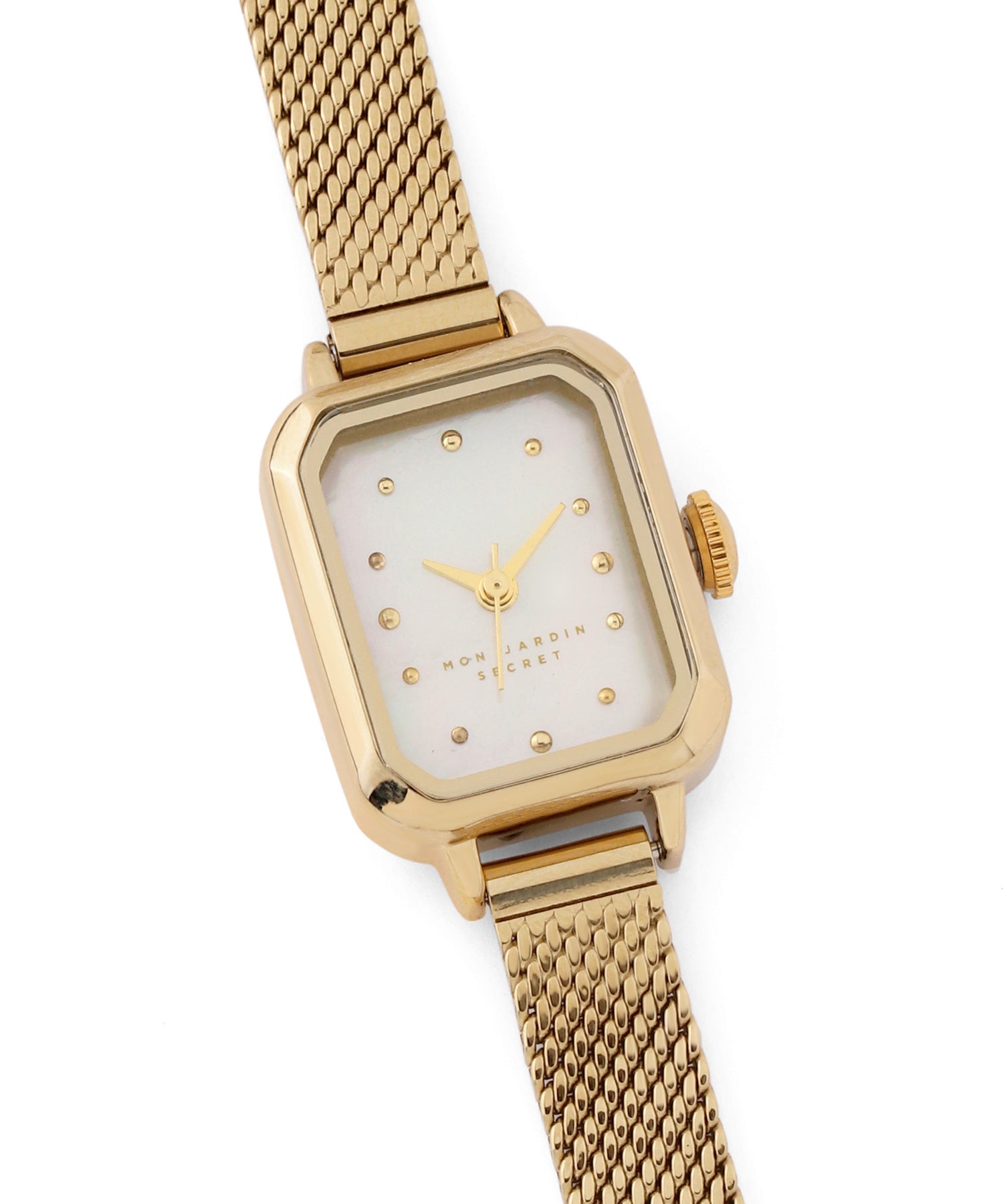 Pinky &Dianneゴールド スクエアフェイス 腕時計 Pinky &Dianneゴールド スクエアフェイス 腕時計