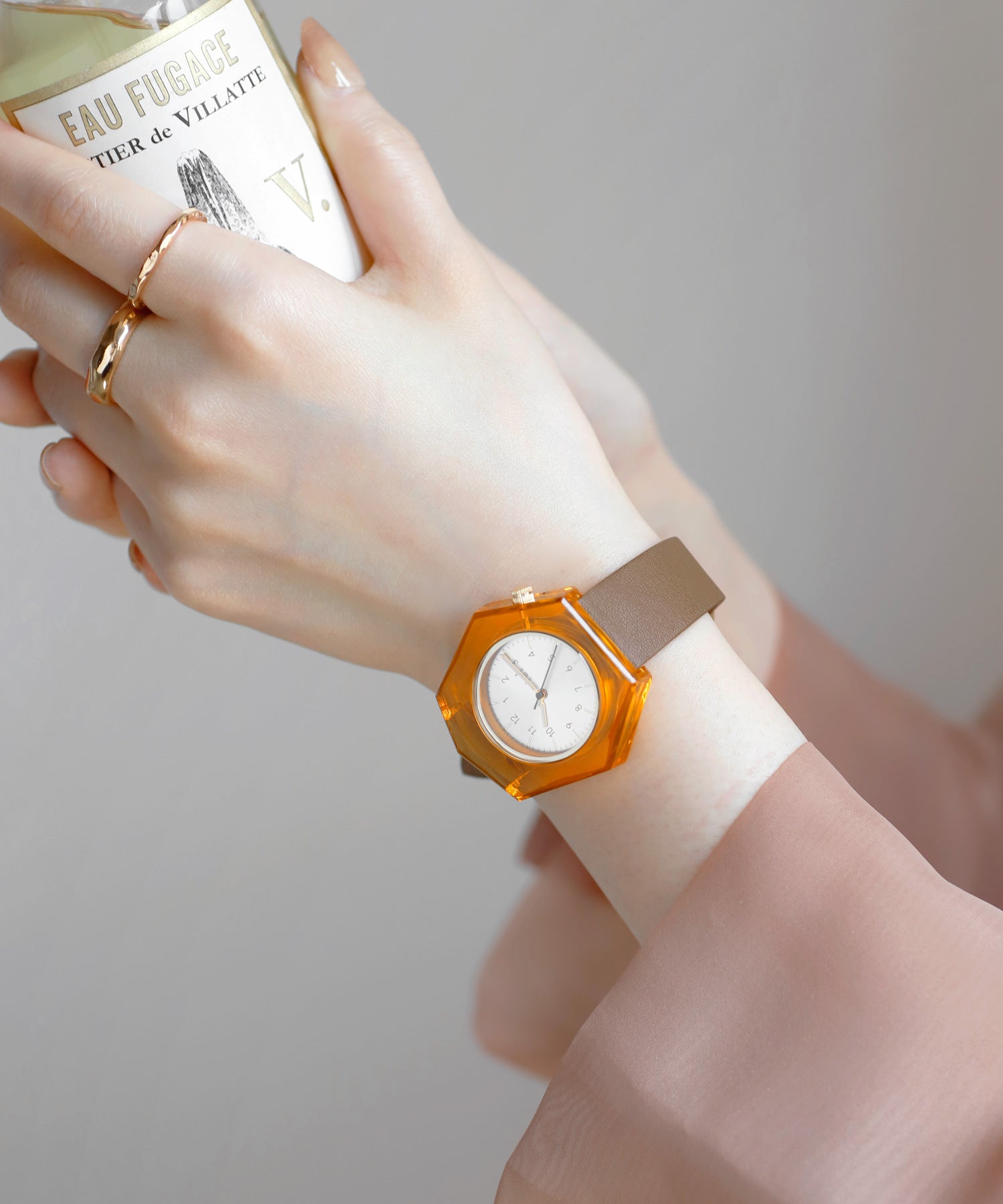 ANEMONE】【iel】クリアカラビナ2WAYウォッチ[Licht]｜SANPO ONLINE