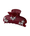 Jewel star bun clip