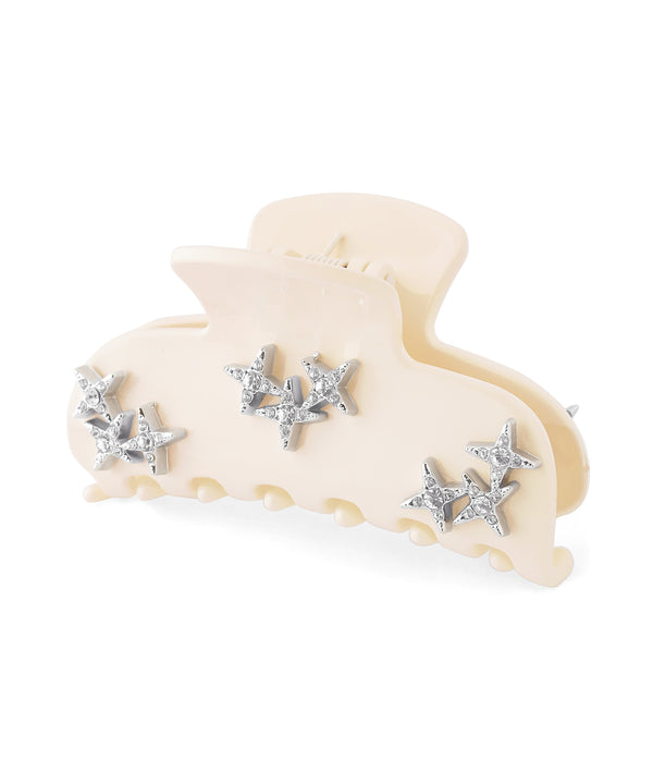 Jewel star bun clip