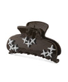 Jewel star bun clip