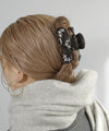 Jewel star bun clip