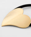 Metal Plate Hair Tie [Heart]