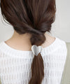 Metal Plate Hair Tie [Heart]