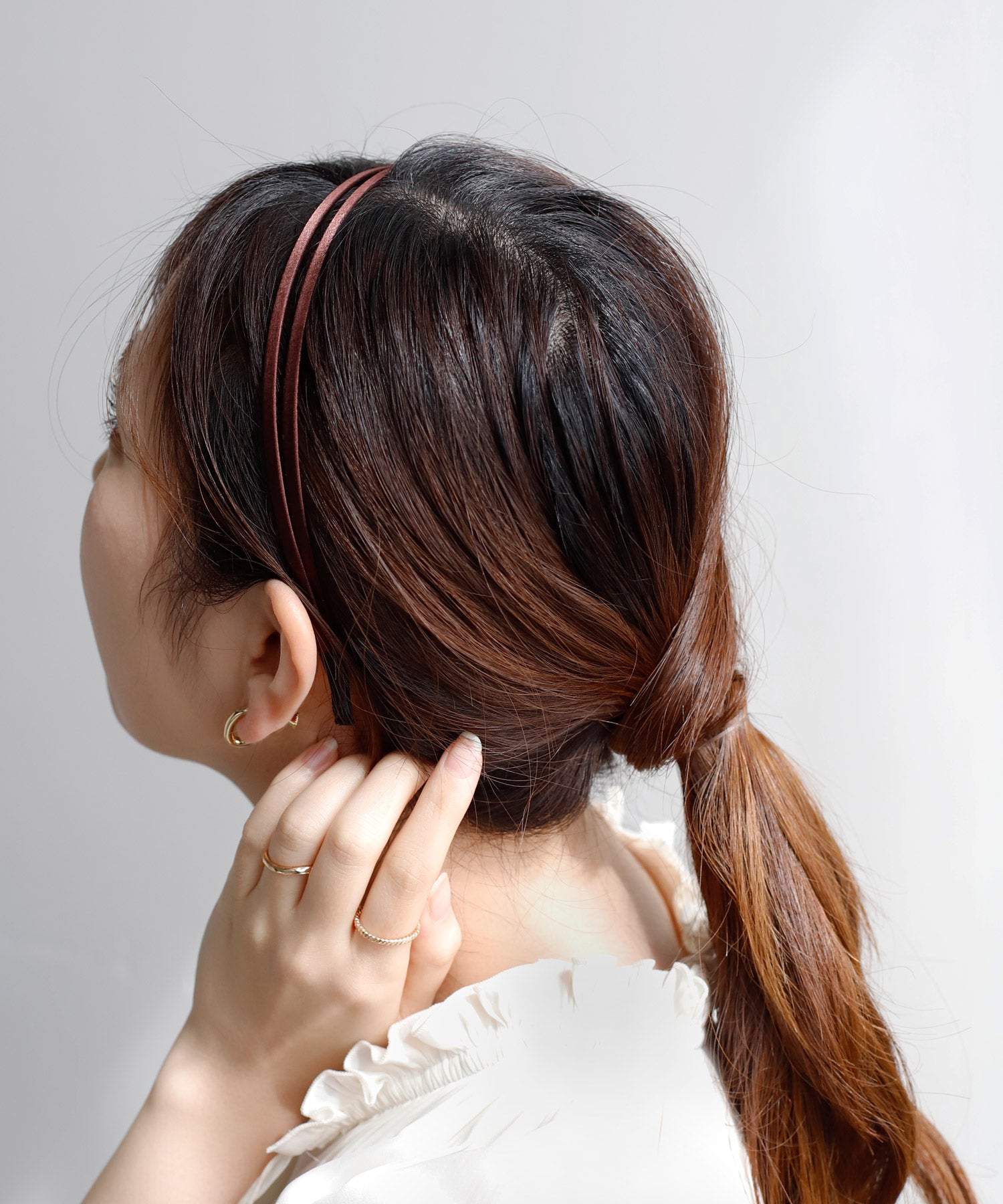ANEMONE】2連風シックカラーカチューシャ｜SANPO ONLINE(サンポー