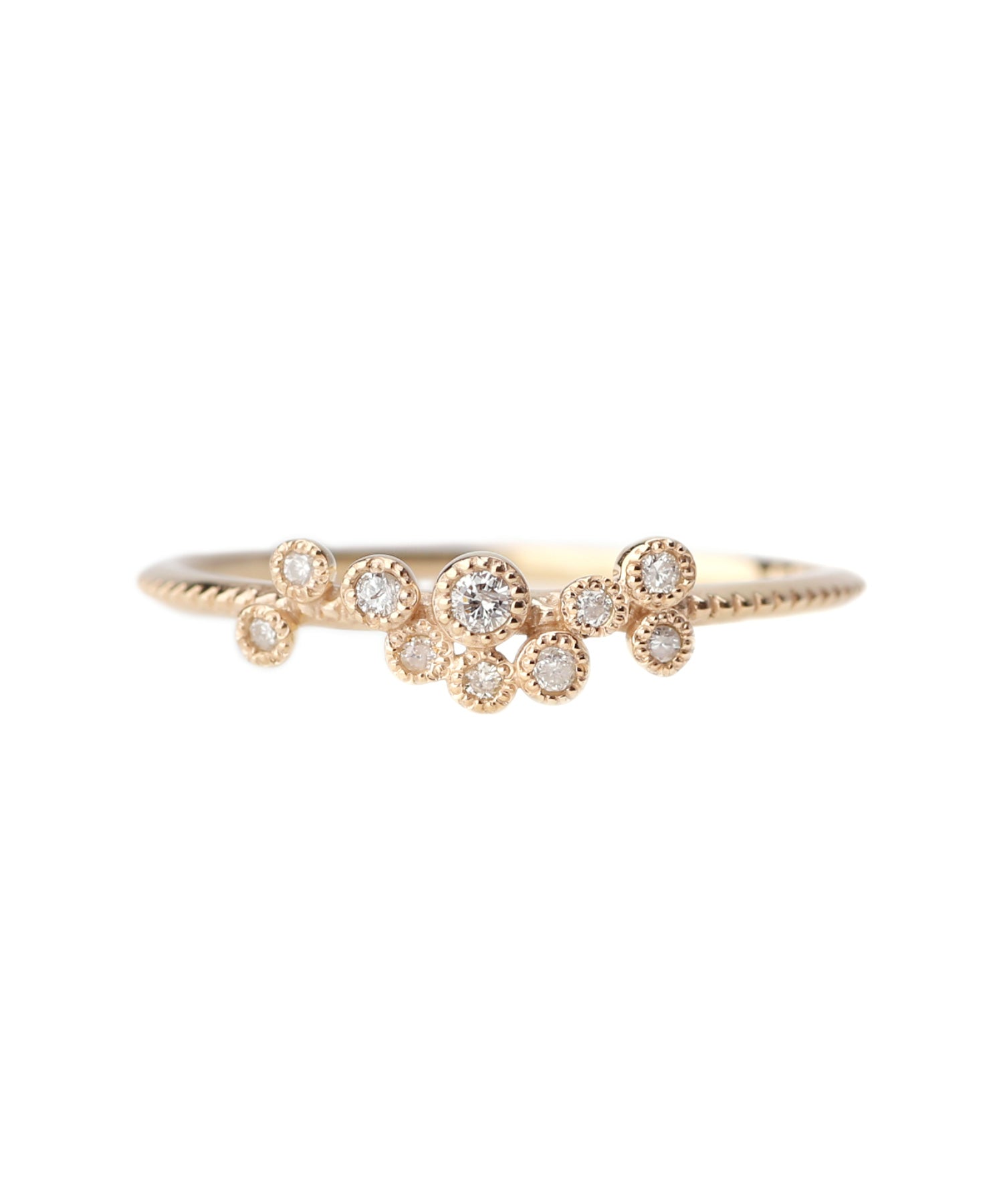 【あまちゃん】fuligo siena 流れ星リング　k18 リング　12 あまちゃん】fuligo siena 流れ星リング k18 リング 12 fuligo