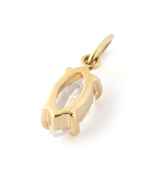 Birthday Stone Neck Charm [June - Moonstone]