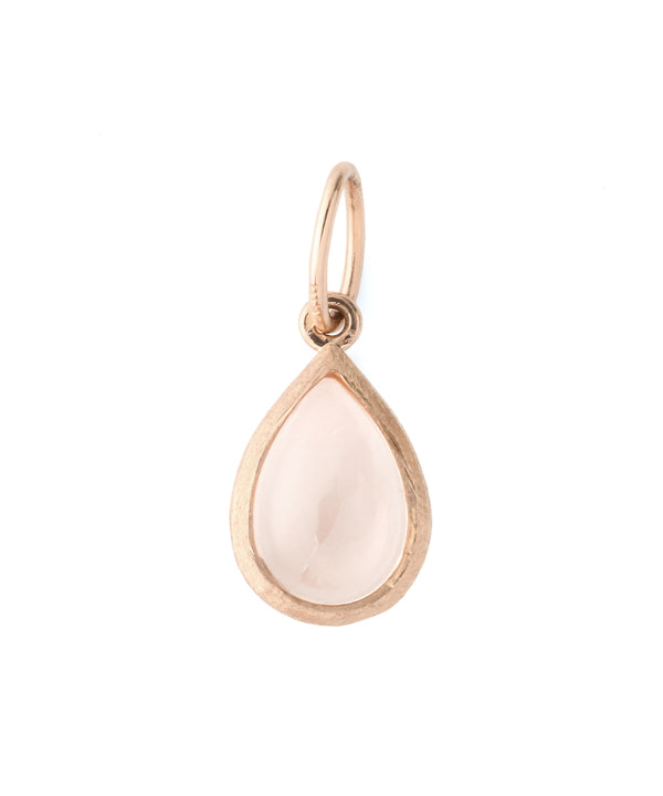 Birthday Stone Neck Charm [October - Rose Quartz]