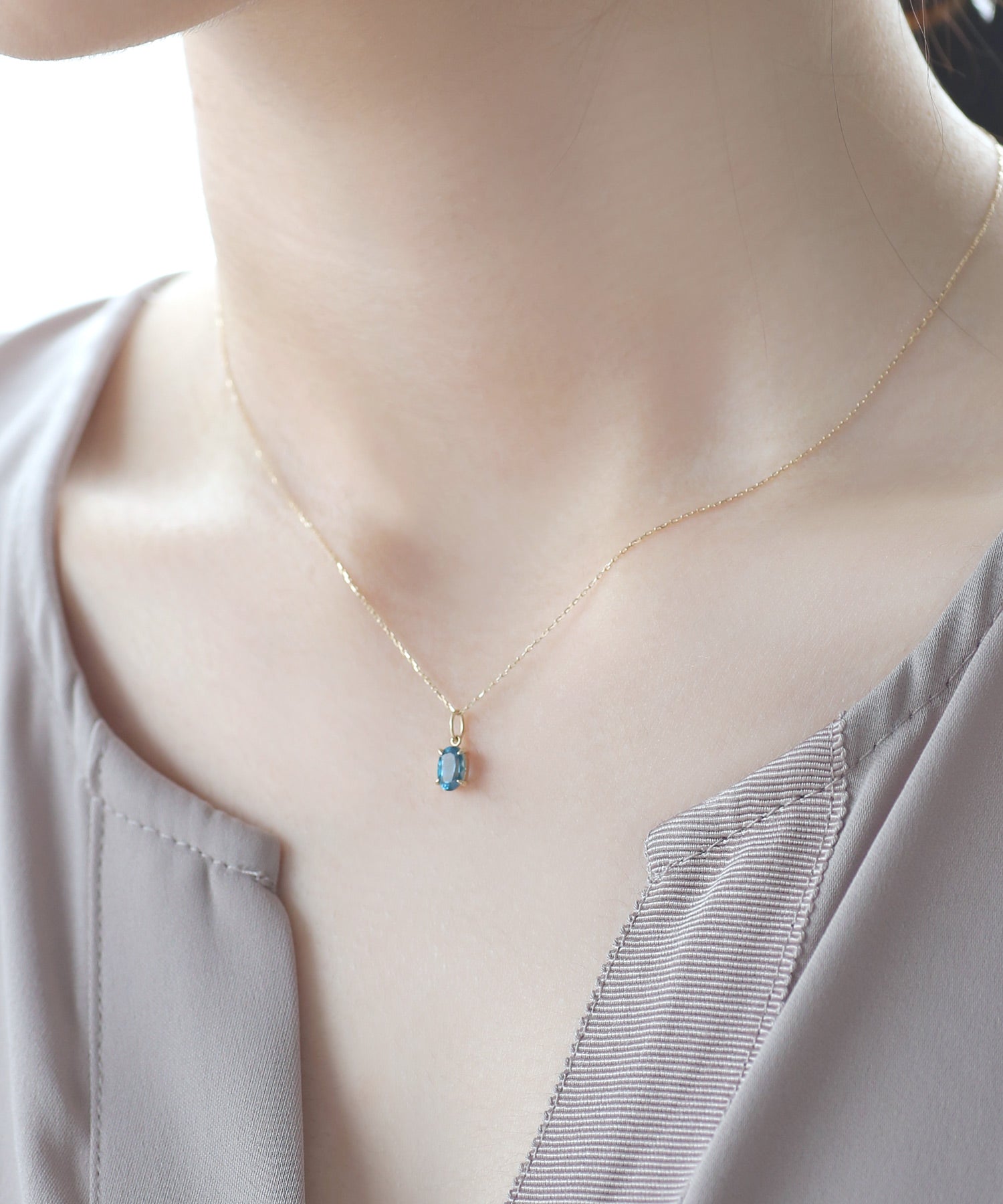 SIENA ROSE】バースデーストーン・ネックチャーム[12月