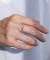 Birthday Stone Ring [February - Amethyst]