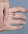 Birthday Stone Ring [February - Amethyst]