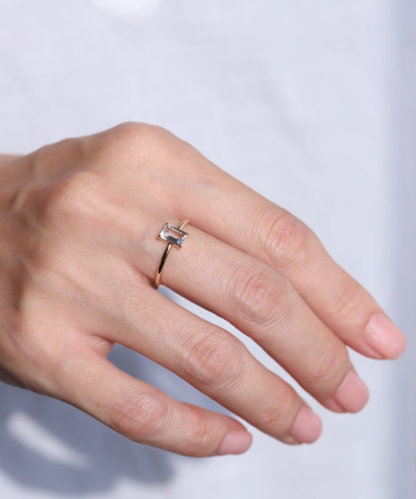 バースデーストーン・リング[3月・アクアマリン]