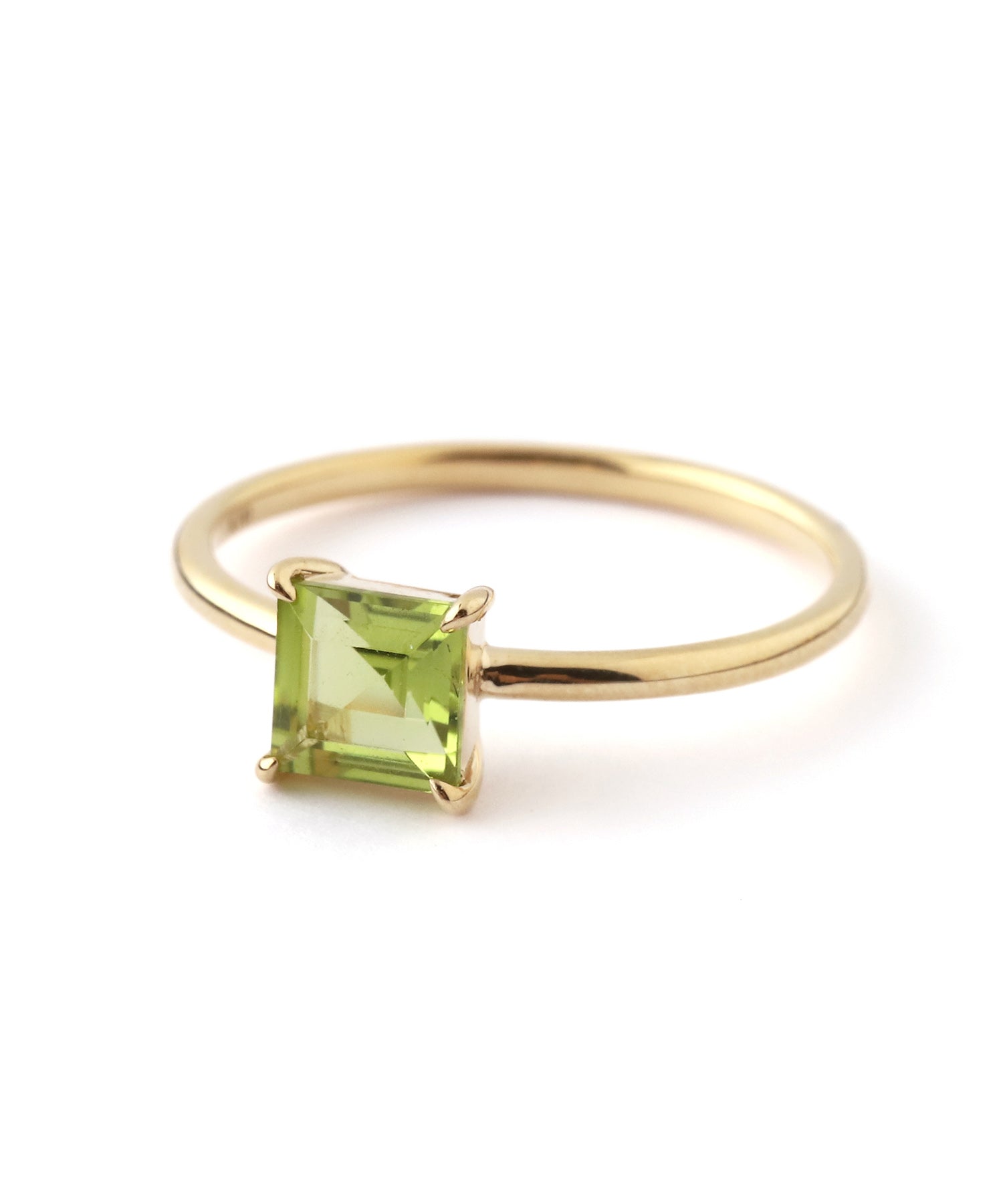 SIENA ROSE】バースデーストーン・リング[8月・ペリドット]｜SANPO