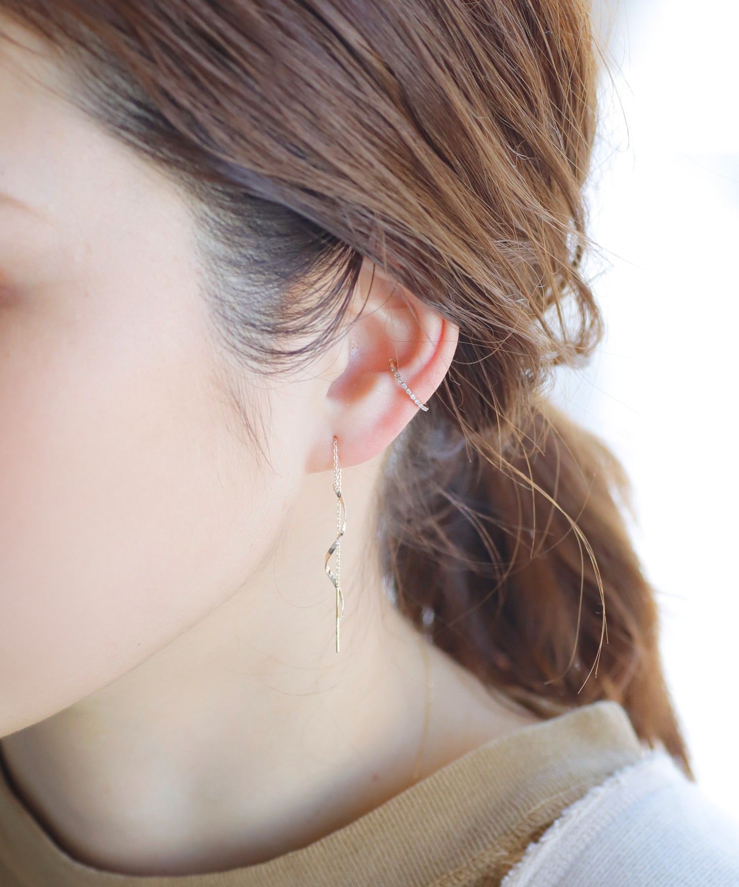 SIENA ROSE】イヤーカフ[ダイヤ]｜SANPO ONLINE(サンポーオンライン)