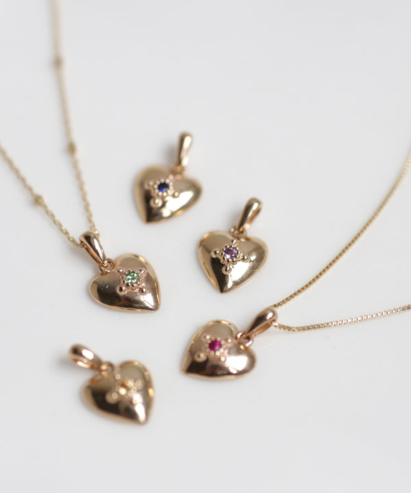 ハートチャーム[サファイア]