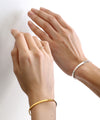 [Online Exclusive] Toi et Moi Pair of Bangles [lisse (Smooth)] [Men's]