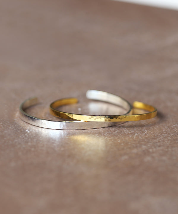 [Online Exclusive] Toi et Moi Pair of Bangles [lisse (Smooth)] [Men's]