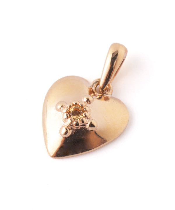 ハートチャーム[シトリン]