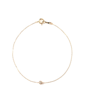 ダイヤモンドブレスレット[8本ツメ・0.04ct]