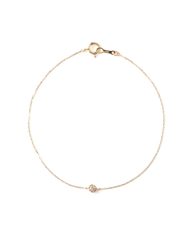 ダイヤモンドブレスレット[8本ツメ・0.04ct]