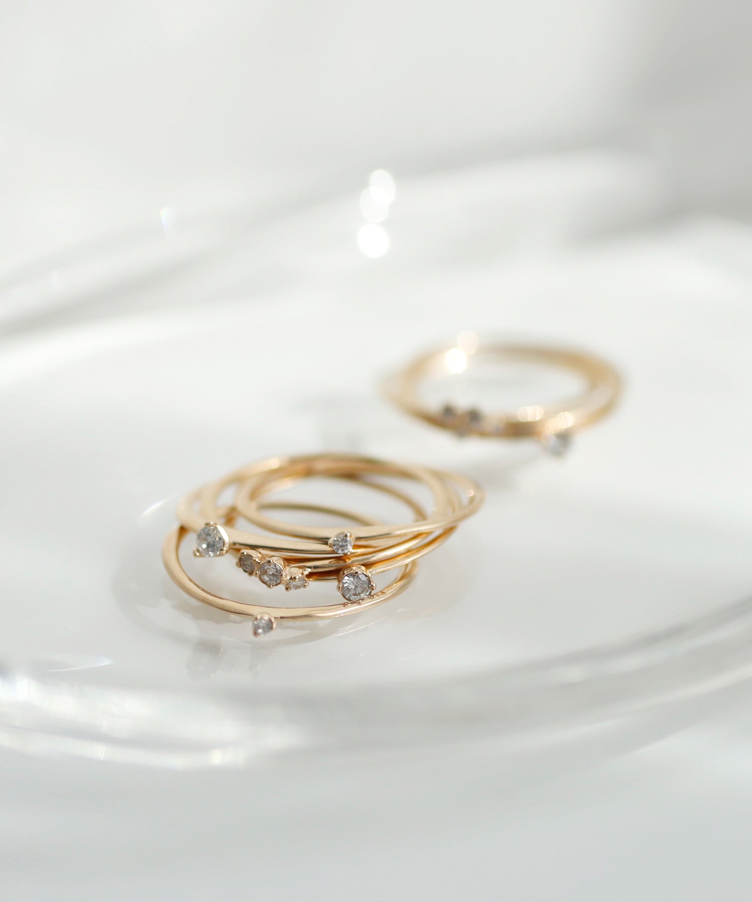 SIENA ROSE】AMANOGAWA・5連リング｜SANPO ONLINE(サンポーオンライン)