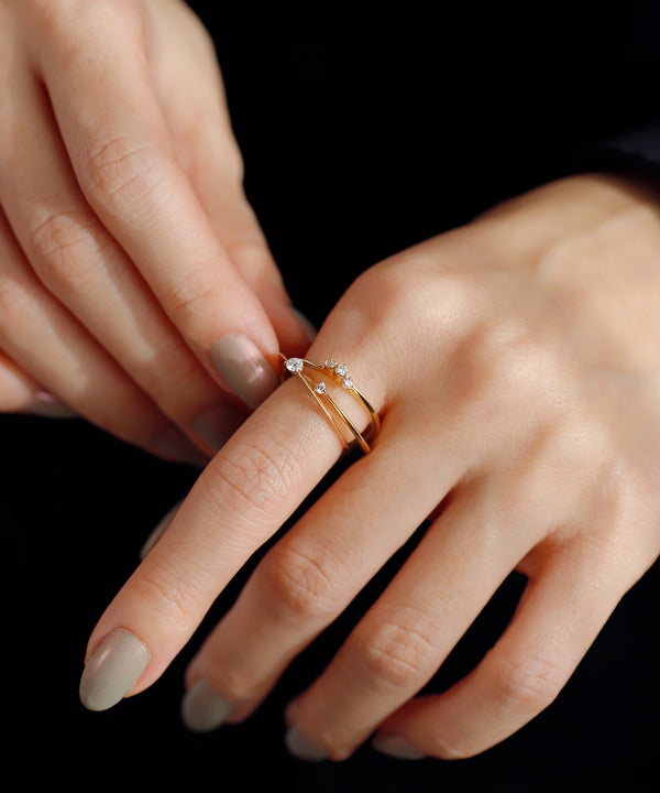 AMANOGAWA Triple Ring