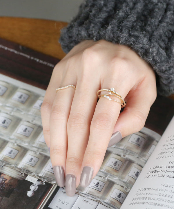 AMANOGAWA Triple Ring