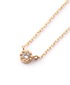 ダイヤモンドネックレス[8本ツメ・0.04ct]