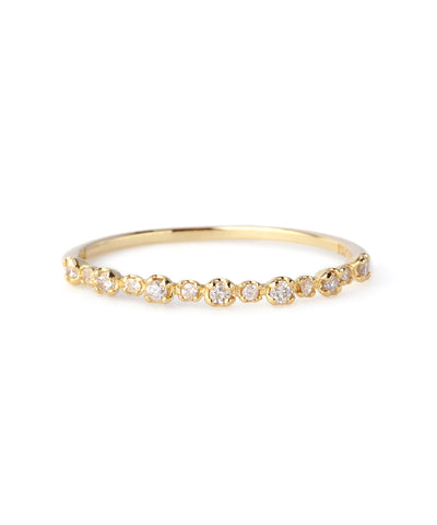 ハーフエタニティリング[0.1ct]