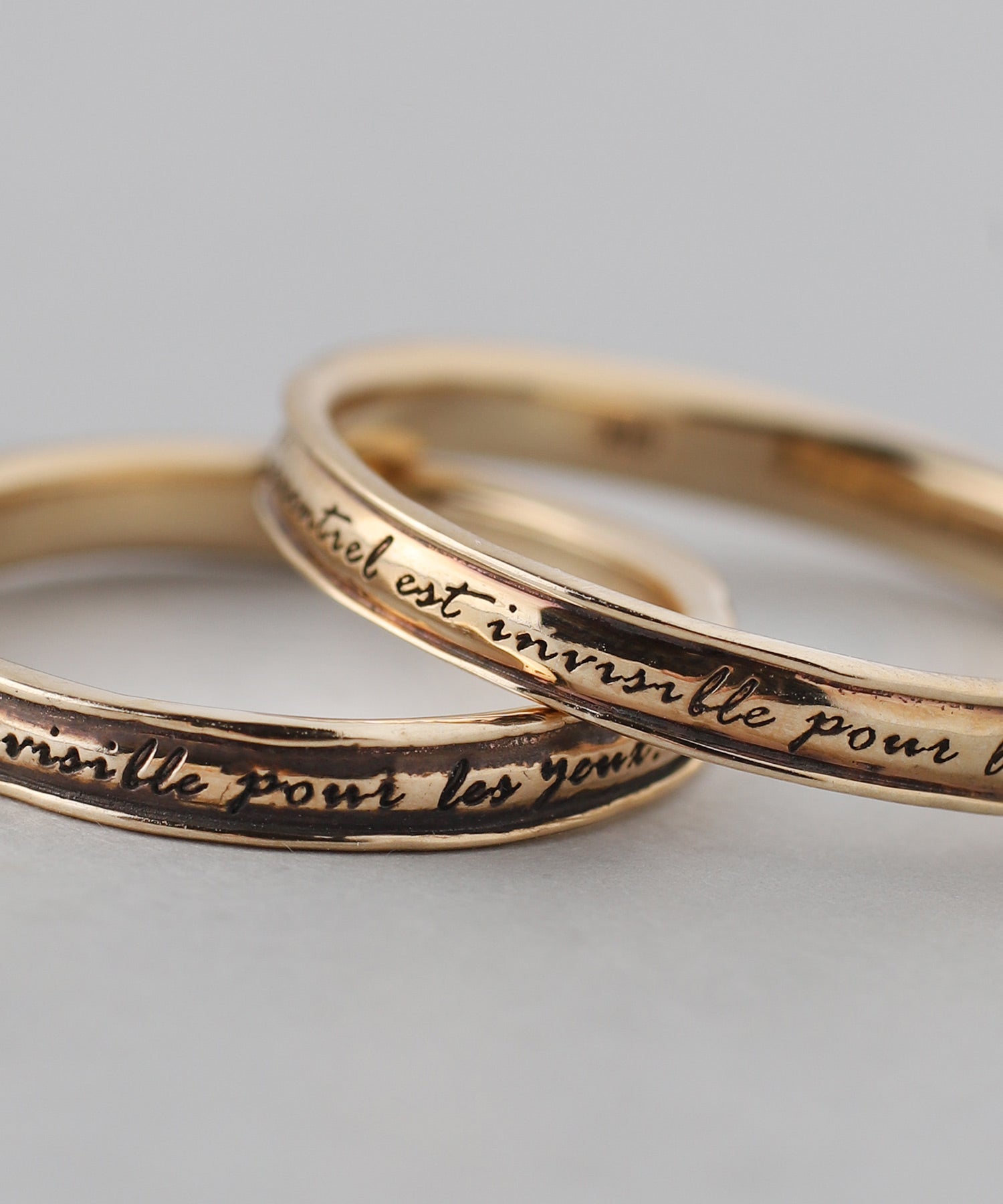 シエナロゼ　SIENA ゴールドリング K10 8号　星の王子様 SIENA ROSE】【オンライン限定】世界の美しい名言リング｜SANPO