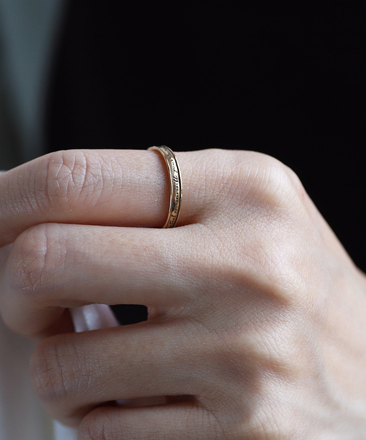 SIENA ROSE】【オンライン限定】世界の美しい名言リング｜SANPO