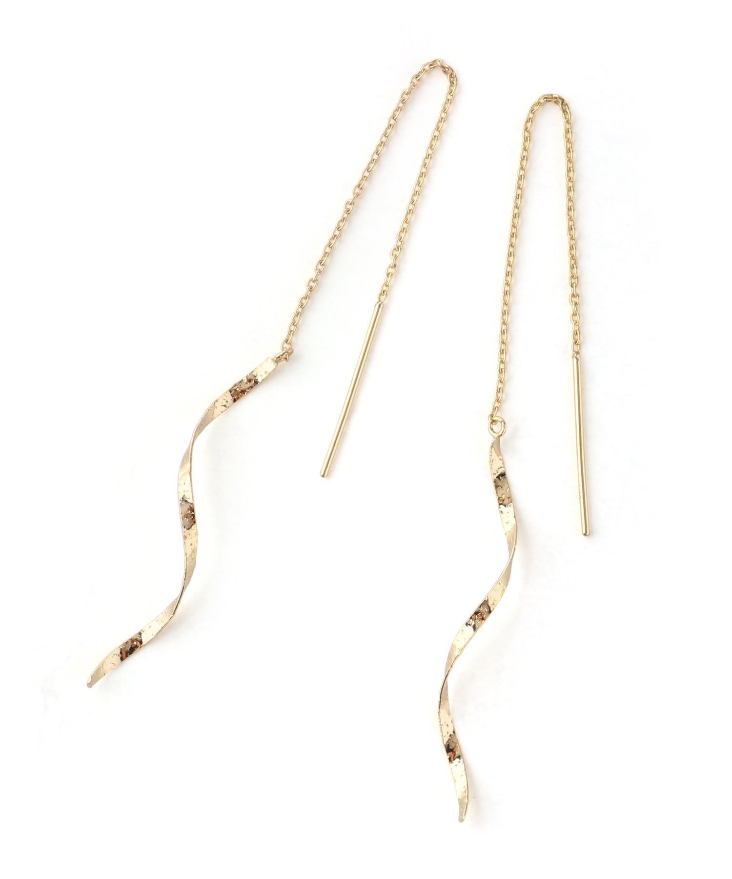 SIENA ROSE ゴールド K10YGピアス アメリカン6センチ シエナロゼ SIENA