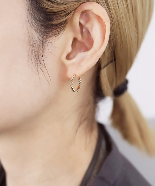 ROSETEN・菱形耳環