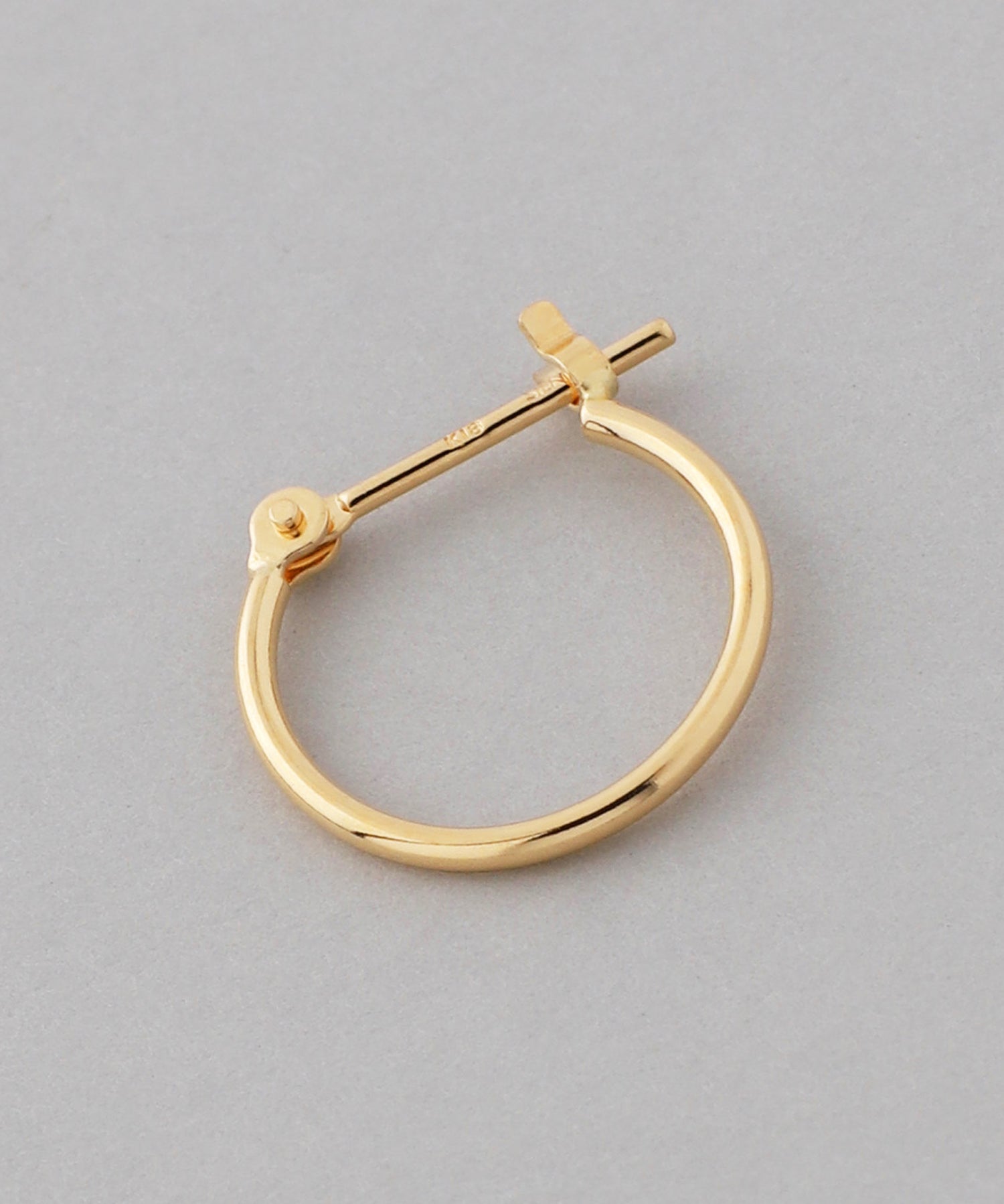 SIENA ROSE フープピアス［S］ ゴールド SIENA ROSE】パイプフープピアス[S]｜アネモネ・シエナロゼ