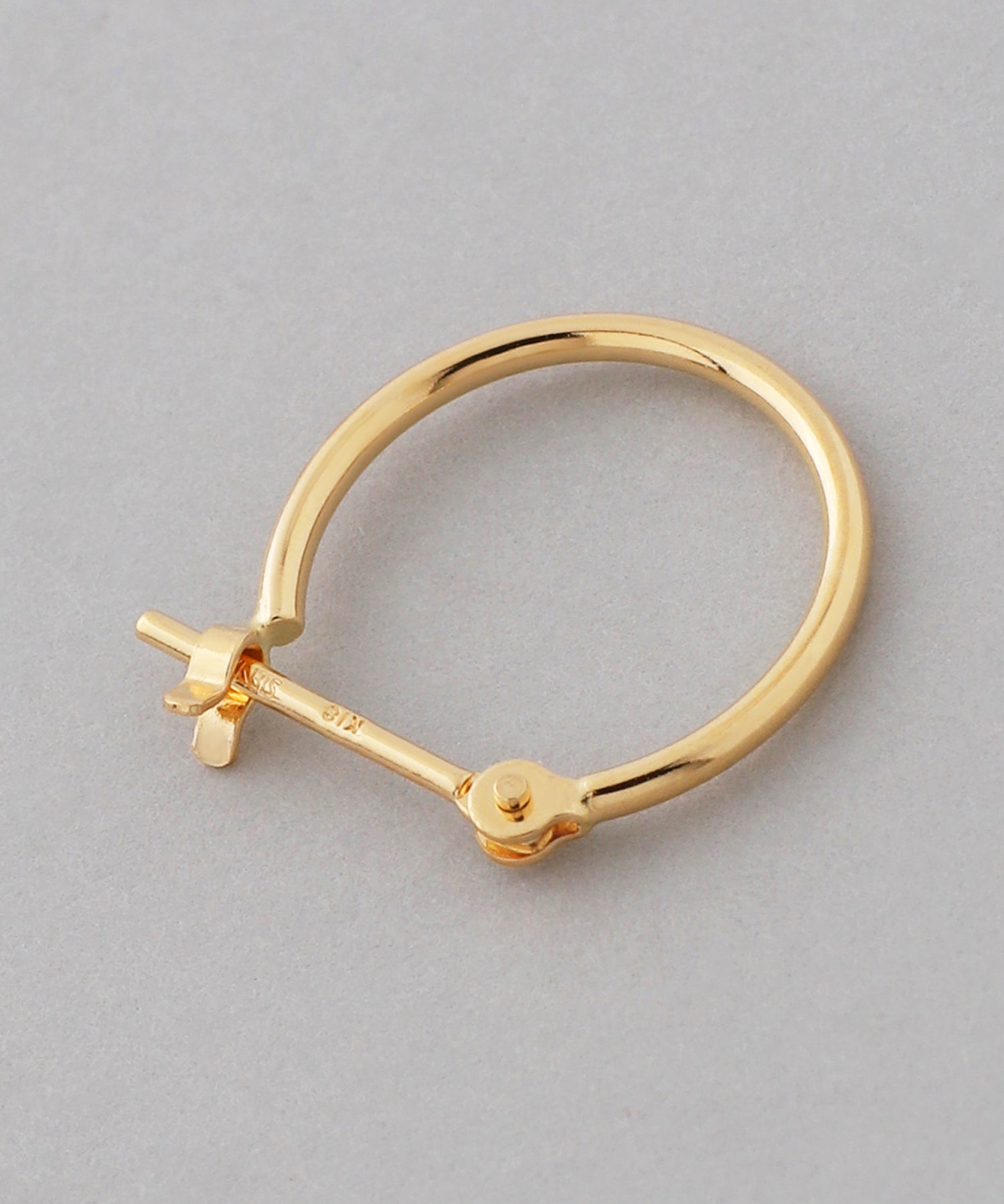 SIENA ROSE フープピアス［S］ ゴールド SIENA ROSE】パイプハーフフープピアス[S]｜SANPO ONLINE