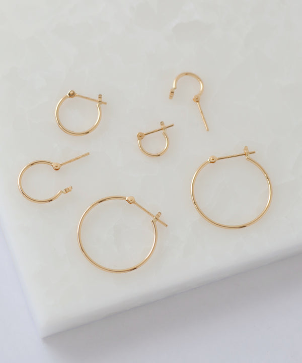 パイプフープピアス[L]