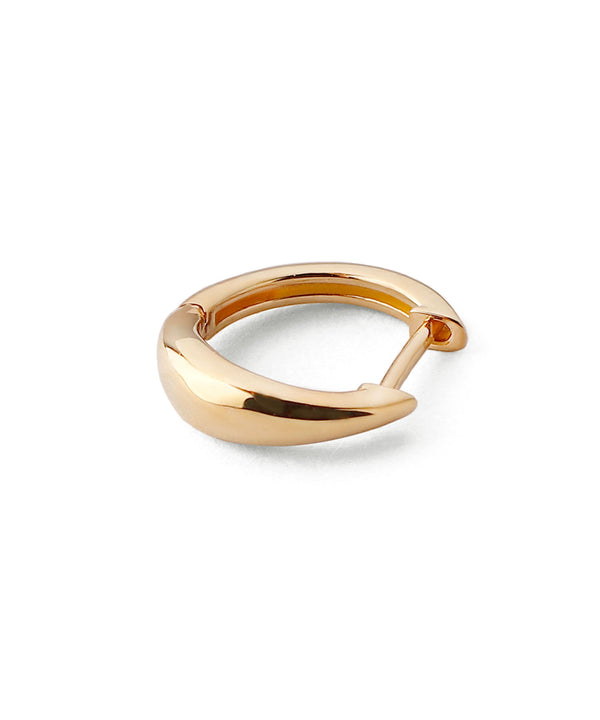 Drop Line Hoop Earrings