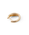 Drop Line Hoop Earrings