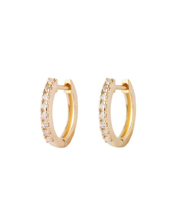 SIENA ROSE】ダイヤラインフープピアス｜SANPO ONLINE(サンポーオンライン)